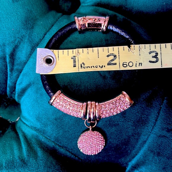 Joan Boyce Bracelet Set. Pink Stones. - Picture 9 of 10